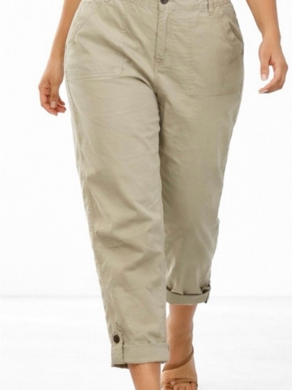 The North Face Women's Khaki Cropped Utility Pants